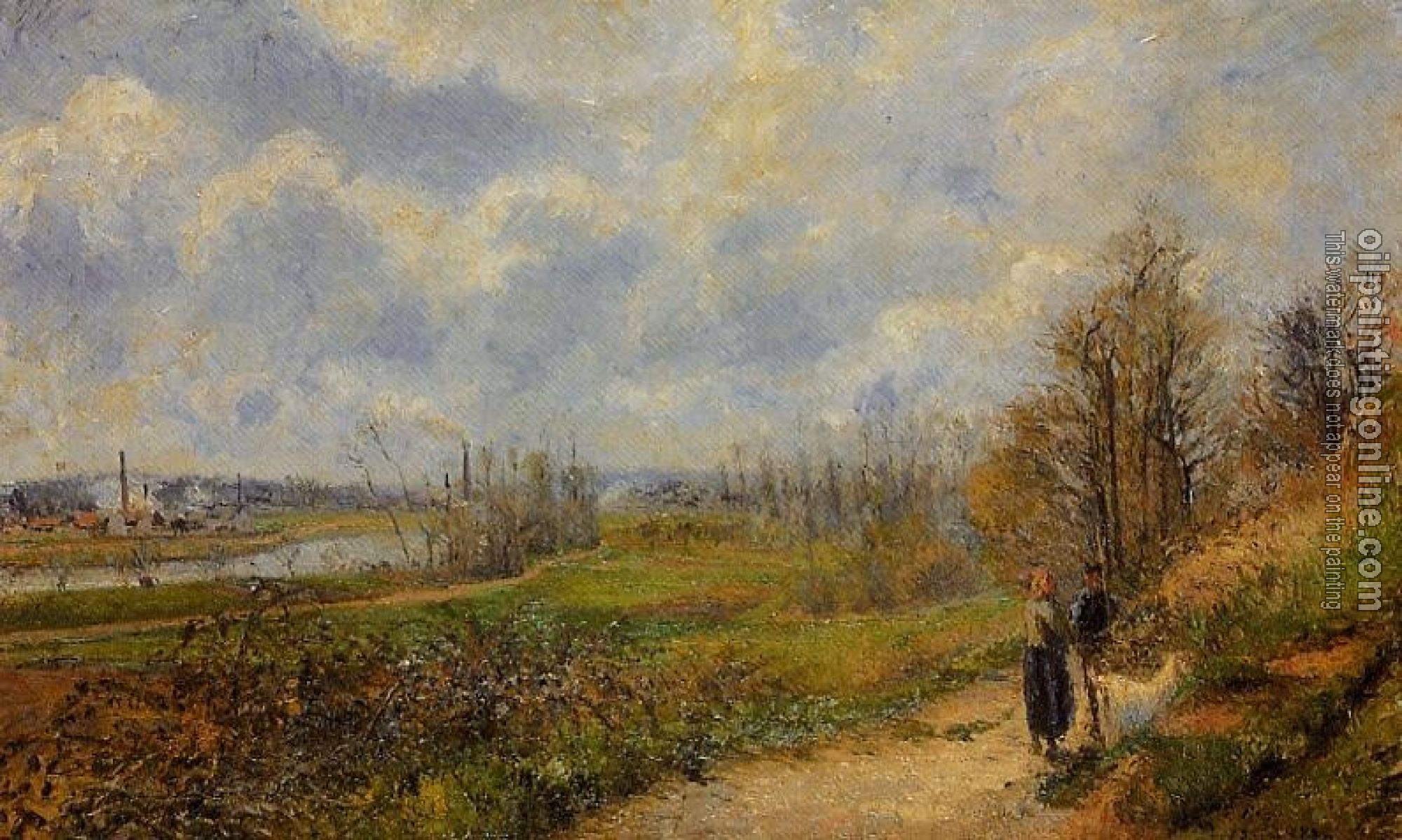 Pissarro, Camille - The Pathway at Le Chou, Pontoise